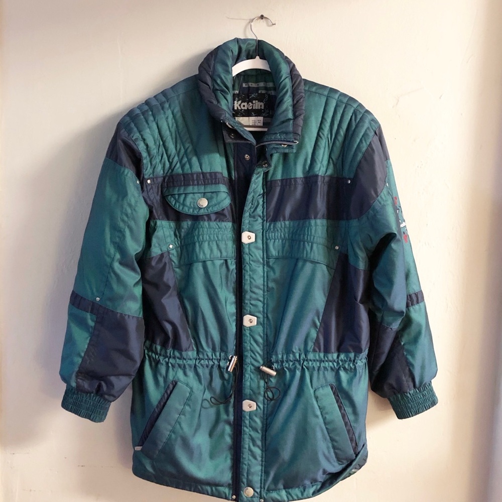 Kaelin Ski Snowboard Jacket XL Iridescent Green